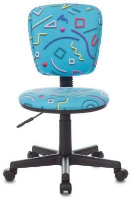 Кресло детское Бюрократ CH-204NX голубой Sticks 06 крестов. пластик — фото, характеристики, наличие в Сыктывкаре
