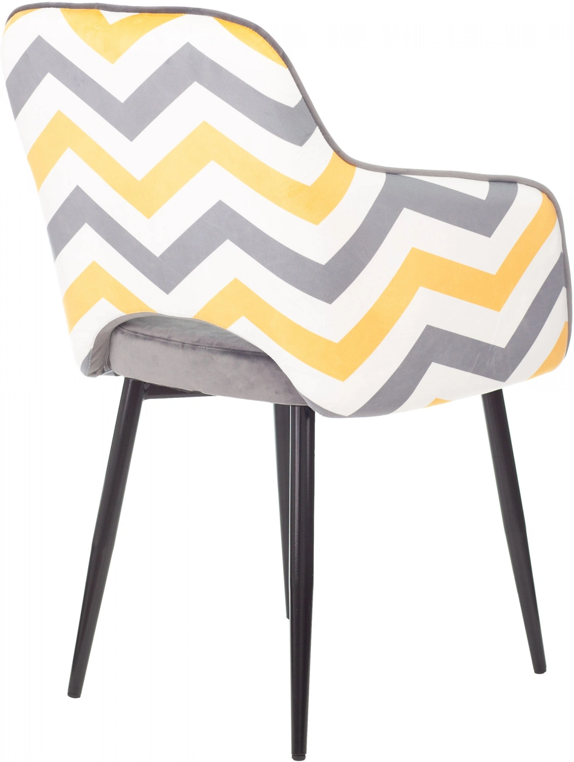 Кресло Бюрократ CH-380F серая жемчужина Italia 26 зигзаг на ножках металл — фото, характеристики, наличие в Сыктывкаре