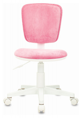 Кресло детское Бюрократ CH-W204NX розовый Velvet 36 крестов. пластик белый пластик белый — фото, характеристики, наличие в Сыктывкаре