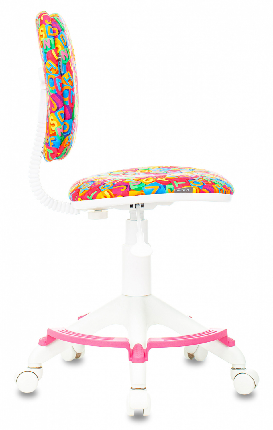 Кресло детское Бюрократ CH-W204/F мультиколор алфавит крестов. пластик подст.для ног пластик белый — фото, характеристики, наличие в Сыктывкаре