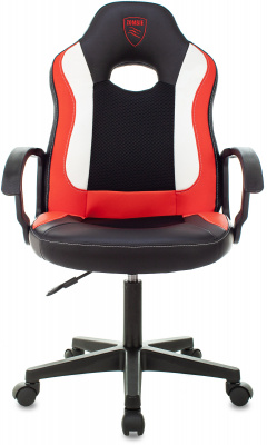 Кресло игровое Zombie 11LT черный/красный ткань/эко.кожа крестов. пластик — фото, характеристики, наличие в Сыктывкаре