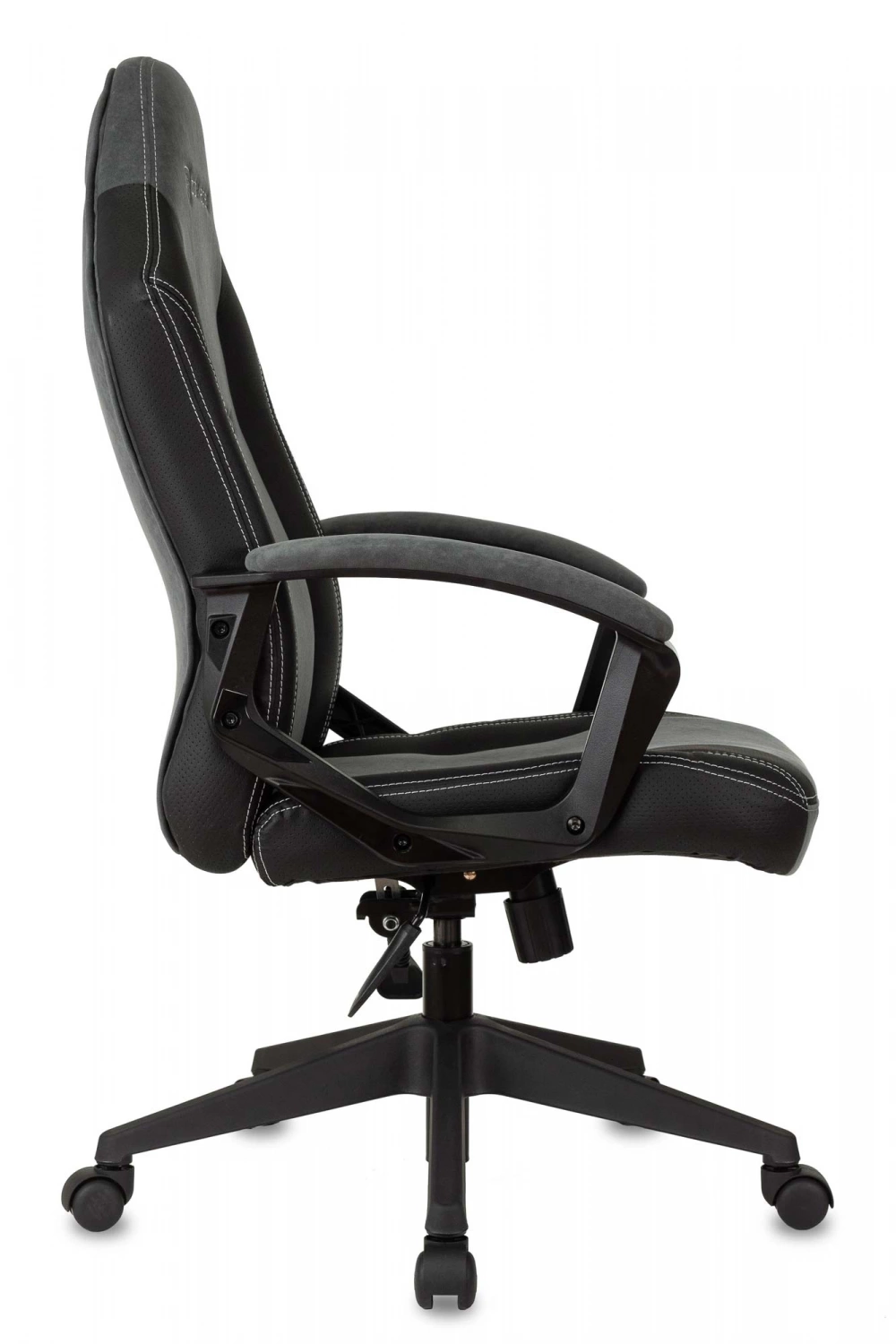 Кресло игровое Zombie Hero серый ткань/эко.кожа крестов. пластик — фото, характеристики, наличие в Сыктывкаре