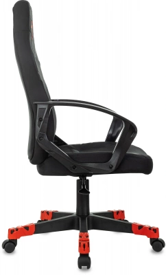 Кресло игровое Zombie 100 черный ткань/эко.кожа крестов. пластик пластик черный — фото, характеристики, наличие в Сыктывкаре