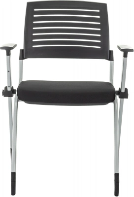 Стул Бюрократ X-Click черный на ножках металл серый — фото, характеристики, наличие в Сыктывкаре