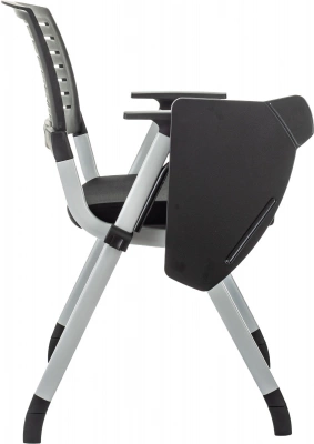 Стул Бюрократ X-Click-PP черный со столиком на ножках металл серый — фото, характеристики, наличие в Сыктывкаре