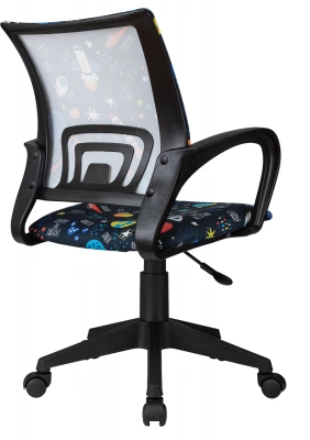 Кресло детское Бюрократ Burokids 1 мультиколор шаттл крестов. пластик пластик черный — фото, характеристики, наличие в Сыктывкаре