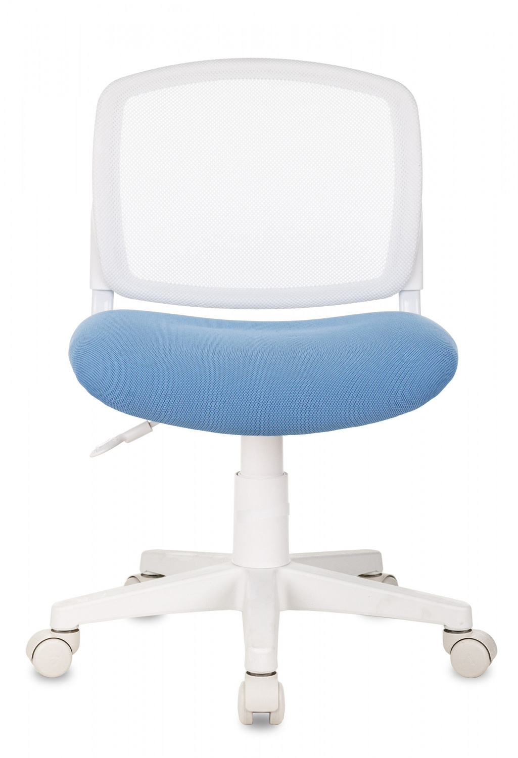 Кресло детское Бюрократ CH-W296NX белый TW-15 сиденье голубой 26-24 сетка/ткань крестов. пластик пластик белый — фото, характеристики, наличие в Сыктывкаре