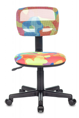 Кресло детское Бюрократ CH-299 мультиколор абстракция сетка/ткань крестов. пластик — фото, характеристики, наличие в Сыктывкаре