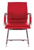 Кресло Бюрократ Ch-993-Low-V красный экокожа низк.спин. полозья металл хром — фото, характеристики, наличие в Сыктывкаре