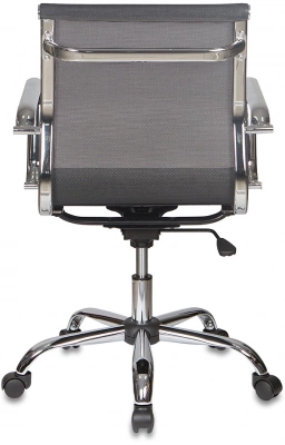 Кресло руководителя Бюрократ CH-993-Low черный M01 сетка низк.спин. крестов. металл хром — фото, характеристики, наличие в Сыктывкаре