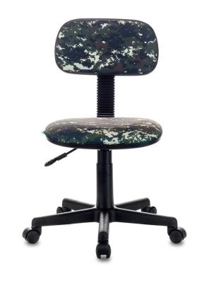 Кресло детское Бюрократ CH-201NX зеленый милитари Military крестов. пластик — фото, характеристики, наличие в Сыктывкаре