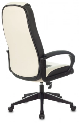 Кресло игровое Zombie 8 белый/черный экокожа крестов. пластик — фото, характеристики, наличие в Сыктывкаре