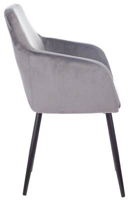 Кресло Бюрократ CH-380F серая жемчужина Italia 26 на ножках металл черный — фото, характеристики, наличие в Сыктывкаре