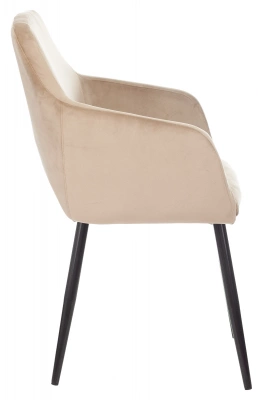 Кресло Бюрократ CH-380F латте Italia 5 на ножках металл черный — фото, характеристики, наличие в Сыктывкаре