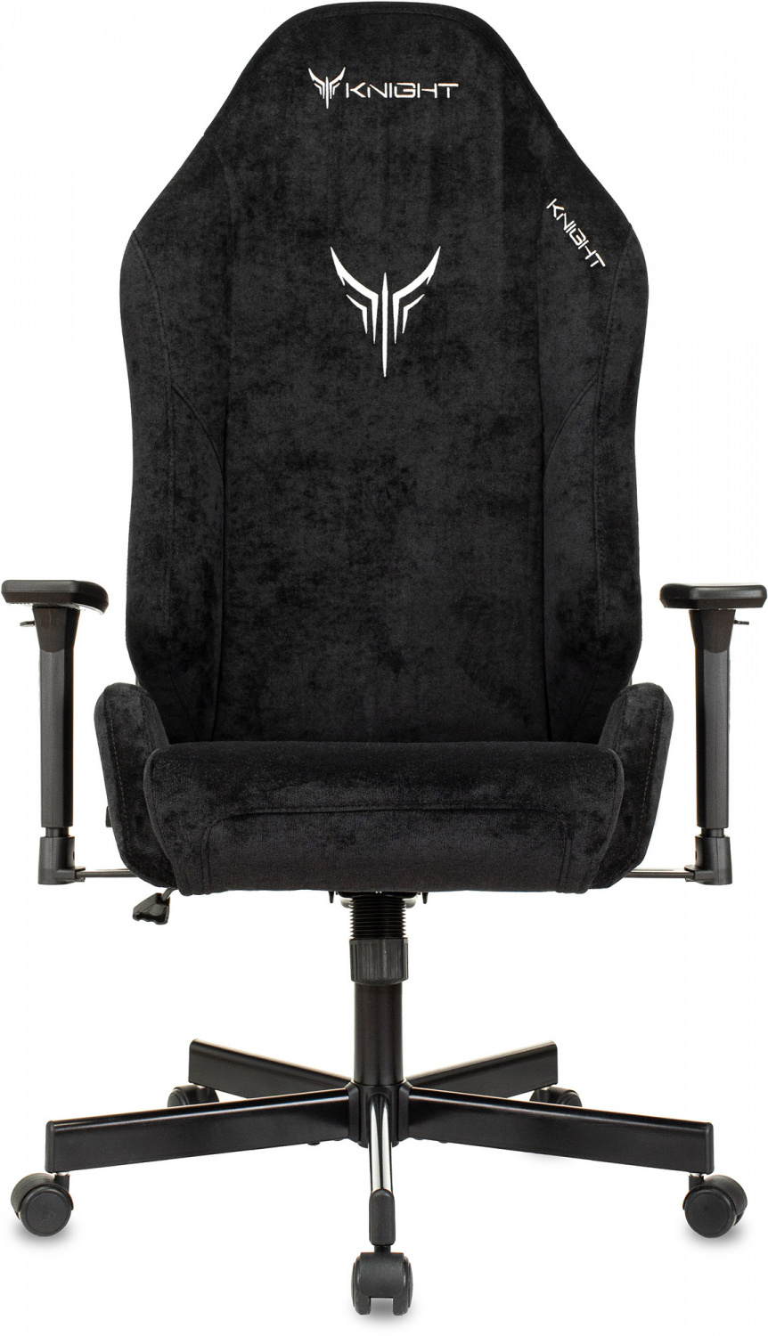Кресло игровое Knight N1 Fabric черный Light-20 с подголов. крестов. металл — фото, характеристики, наличие в Сыктывкаре