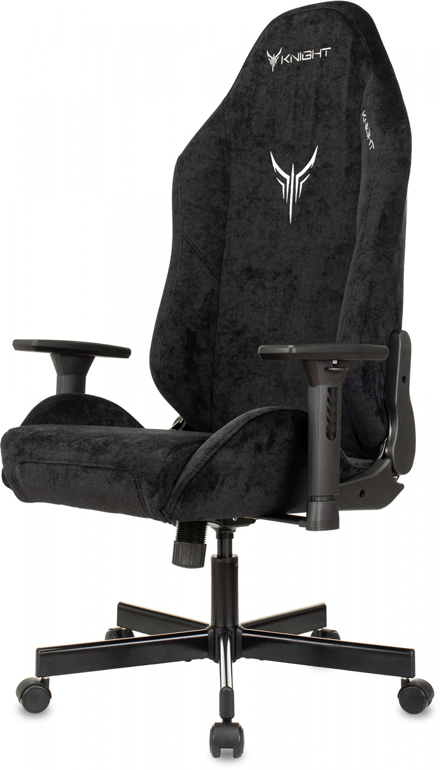 Кресло игровое Knight N1 Fabric черный Light-20 с подголов. крестов. металл — фото, характеристики, наличие в Сыктывкаре