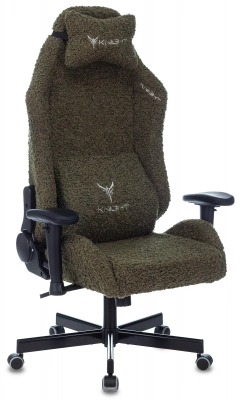 Кресло игровое Knight T1 хаки экомех с подголов. крестов. металл — фото, характеристики, наличие в Сыктывкаре