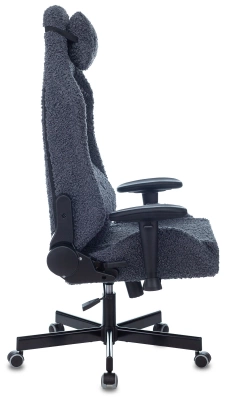 Кресло игровое Knight T1 синий экомех с подголов. крестов. металл — фото, характеристики, наличие в Сыктывкаре