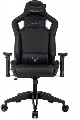 Кресло игровое Knight Outrid Smile черный экокожа с подголов. крестов. пластик — фото, характеристики, наличие в Сыктывкаре