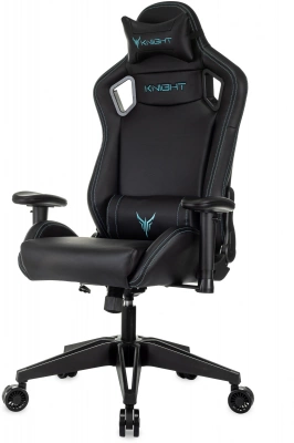Кресло игровое Knight Outrid Smile черный экокожа с подголов. крестов. пластик — фото, характеристики, наличие в Сыктывкаре