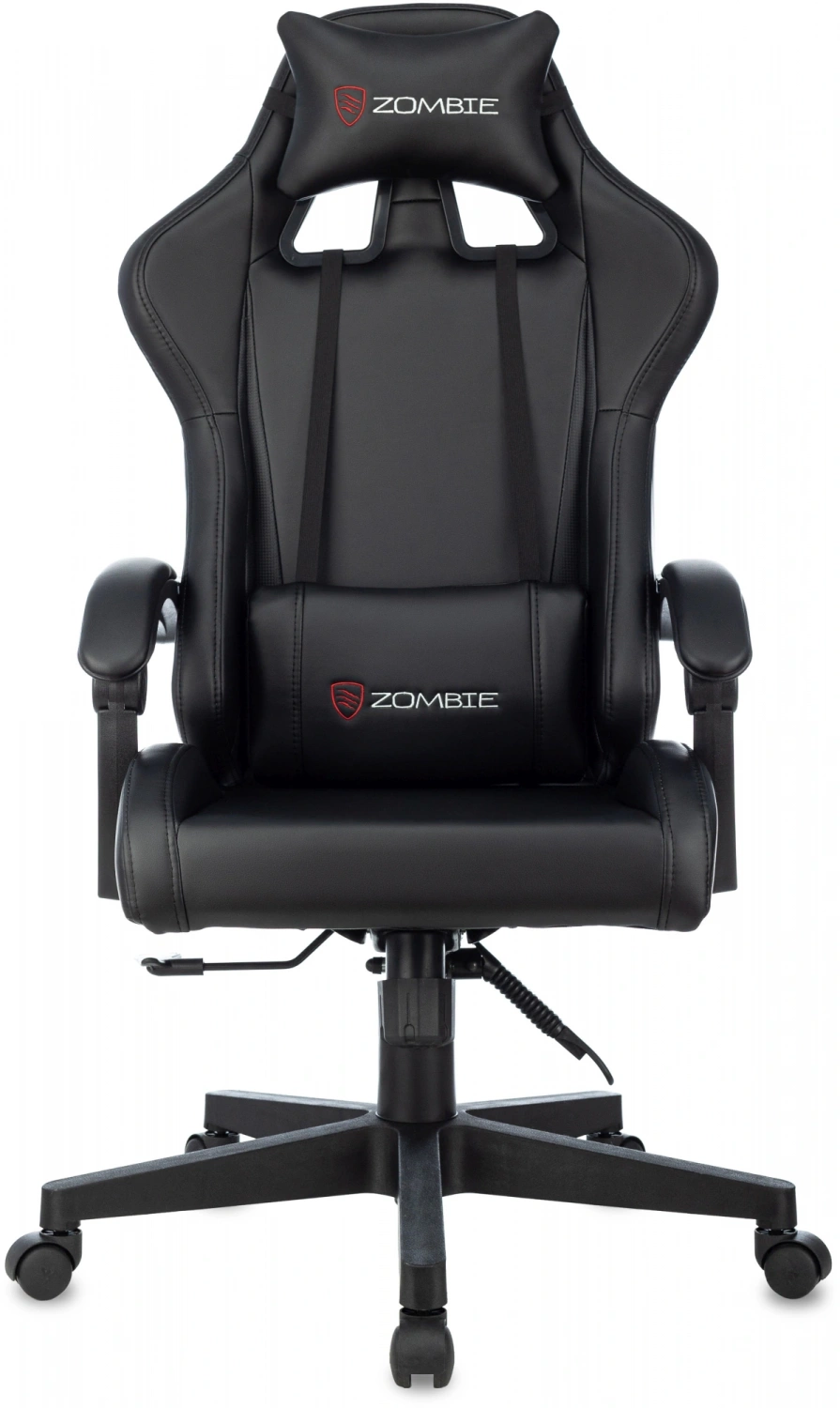 Кресло игровое Zombie GAME TETRA черный/карбон экокожа крестов. пластик — фото, характеристики, наличие в Сыктывкаре