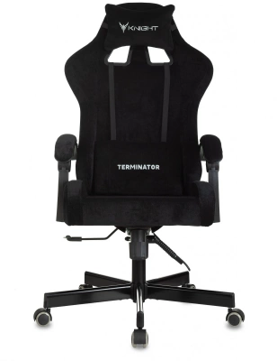 Кресло игровое Knight Terminator черный Light-20 крестов. металл — фото, характеристики, наличие в Сыктывкаре