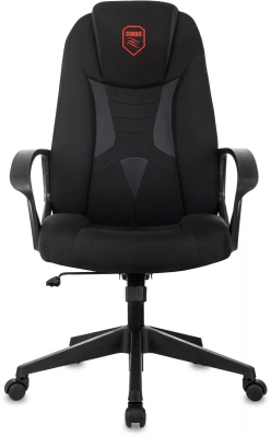 Кресло игровое Zombie 200 черный ткань/эко.кожа крестов. пластик пластик черный — фото, характеристики, наличие в Сыктывкаре