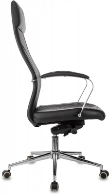 Кресло эргономичное Бюрократ CH-610SL-Lux черный экокожа крестов. металл хром — фото, характеристики, наличие в Сыктывкаре