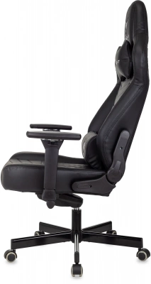 Кресло игровое Knight Hunter черный экокожа крестов. металл — фото, характеристики, наличие в Сыктывкаре