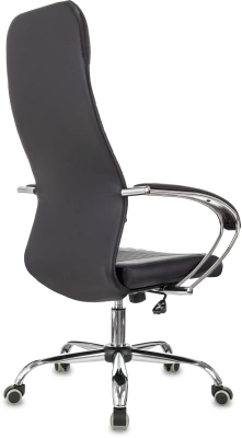 Кресло эргономичное Бюрократ CH-610SL черный экокожа крестов. металл хром — фото, характеристики, наличие в Сыктывкаре