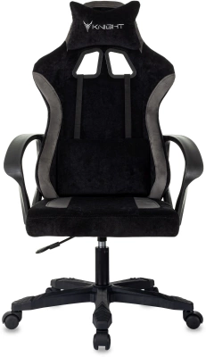 Кресло игровое Knight Optimum черный/серый крестов. пластик — фото, характеристики, наличие в Сыктывкаре