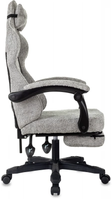 Кресло игровое Knight Lord/F серый Camby 82 крестов. пластик подст.для ног — фото, характеристики, наличие в Сыктывкаре