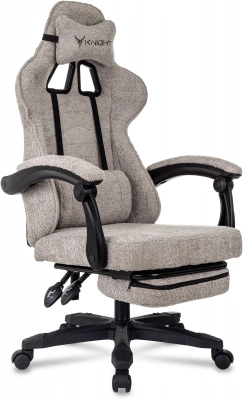 Кресло игровое Knight Lord/F бежевый Camby 20 крестов. пластик подст.для ног — фото, характеристики, наличие в Сыктывкаре