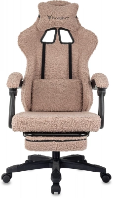 Кресло игровое Knight Lord/F коралловый экомех крестов. пластик подст.для ног — фото, характеристики, наличие в Сыктывкаре