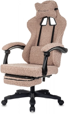 Кресло игровое Knight Lord/F коралловый экомех крестов. пластик подст.для ног — фото, характеристики, наличие в Сыктывкаре