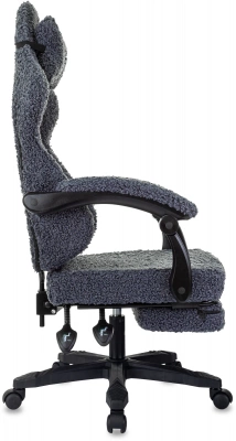 Кресло игровое Knight Lord/F темно-синий экомех крестов. пластик подст.для ног — фото, характеристики, наличие в Сыктывкаре