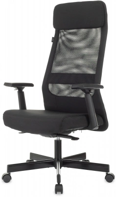 Кресло эргономичное Бюрократ T-995 черный TW-01 сетка/ткань крестов. металл черный — фото, характеристики, наличие в Сыктывкаре