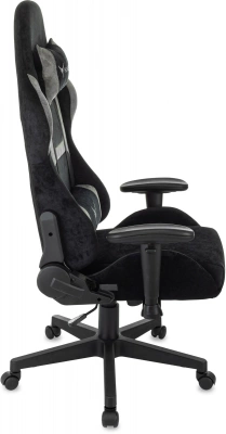 Кресло игровое Knight Flame черный/серый крестов. пластик — фото, характеристики, наличие в Сыктывкаре