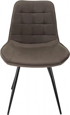 Стул для дома Бюрократ CH-K2_4 комплект 4шт коричневый Holland 74 металл черный на ножках (CH-K2_1/HL74_4) — фото, характеристики, наличие в Сыктывкаре