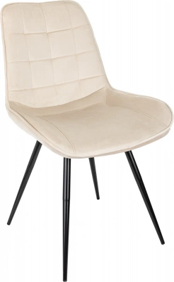 Стул для дома Бюрократ CH-K2_4 комплект 4шт бежевый Holland 06 металл черный на ножках (CH-K2_1/HL07_4) — фото, характеристики, наличие в Сыктывкаре