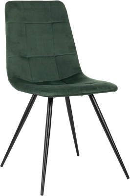 Стул для дома Бюрократ CH-K1_4 комплект 4шт зеленый Holland 30 металл черный на ножках (CH-K1_1/HL30_4) — фото, характеристики, наличие в Сыктывкаре