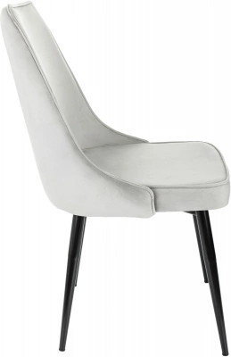 Стул для дома Бюрократ CH-K4 св.серый Holland 09 металл черный на ножках (CH-K4_1/HL09) — фото, характеристики, наличие в Сыктывкаре