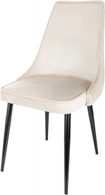 Стул для дома Бюрократ CH-K4_2 комплект 2шт бежевый Holland 06 металл черный на ножках (CH-K4_1/HL07_2) — фото, характеристики, наличие в Сыктывкаре