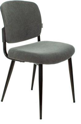 Стул для дома Бюрократ CH-K8_2 комплект 2шт серый Alfa 44 металл черный на ножках (CH-K8_1/GREY_2) — фото, характеристики, наличие в Сыктывкаре