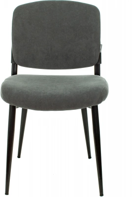 Стул для дома Бюрократ CH-K8_2 комплект 2шт серый Alfa 44 металл черный на ножках (CH-K8_1/GREY_2) — фото, характеристики, наличие в Сыктывкаре