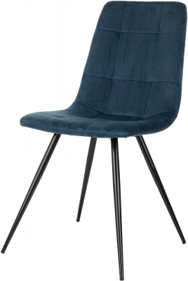 Стул для дома Бюрократ CH-K1 синий Holland 58 металл черный на ножках (CH-K1_1/HL58) — фото, характеристики, наличие в Сыктывкаре