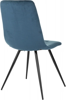 Стул для дома Бюрократ CH-K1 синий Holland 58 металл черный на ножках (CH-K1_1/HL58) — фото, характеристики, наличие в Сыктывкаре