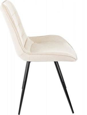 Стул для дома Бюрократ CH-K2 бежевый Holland 06 металл черный на ножках (CH-K2_1/HL07) — фото, характеристики, наличие в Сыктывкаре