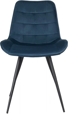 Стул для дома Бюрократ CH-K2 синий Holland 58 металл черный на ножках (CH-K2_1/HL58) — фото, характеристики, наличие в Сыктывкаре