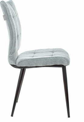 Стул для дома Бюрократ CH-K10 серо-голуб. Light 28 металл черный на ножках (CH-K10_1/LT28) — фото, характеристики, наличие в Сыктывкаре